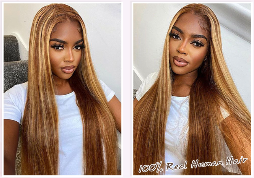 ⚡ Final Hours🌷💥Straight HD Transparent Lace Front Wigs Human Hair