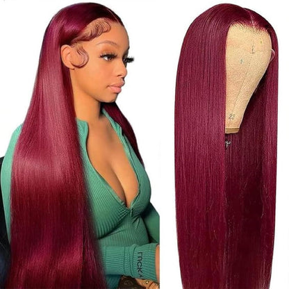 ⚡ Final Hours🌷💥Straight HD Transparent Lace Front Wigs Human Hair