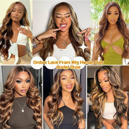 ⚡ Final Hours🌷💥Straight HD Transparent Lace Front Wigs Human Hair