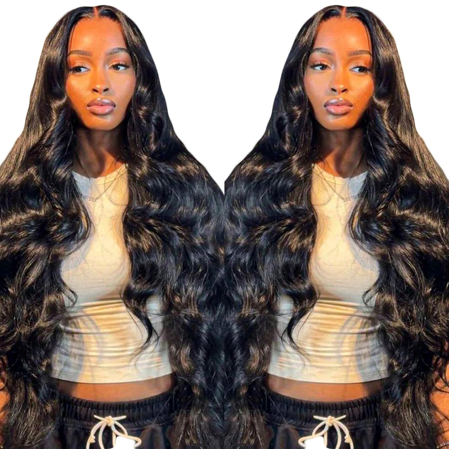 ⚡ Final Hours🌷💥Straight HD Transparent Lace Front Wigs Human Hair