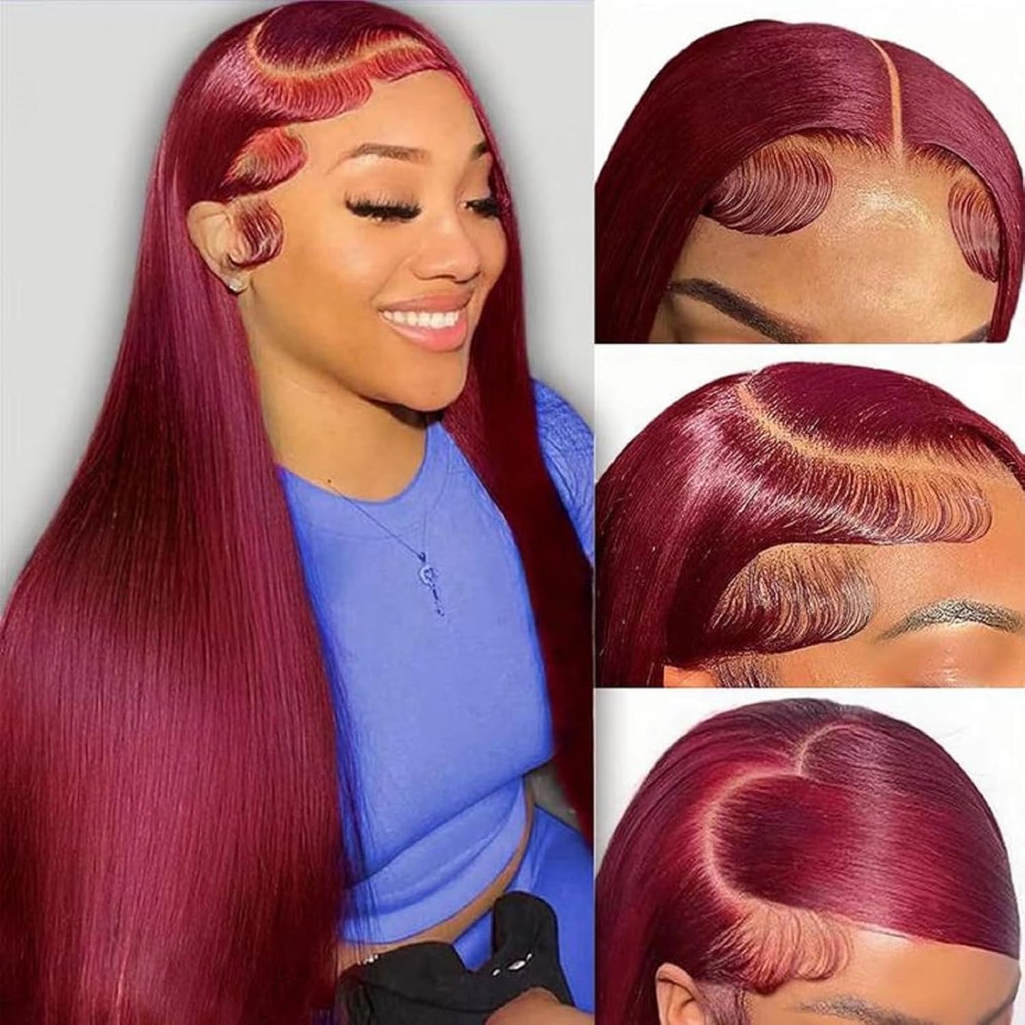 ⚡ Final Hours🌷💥Straight HD Transparent Lace Front Wigs Human Hair