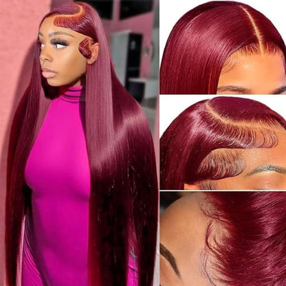 ⚡ Final Hours🌷💥Straight HD Transparent Lace Front Wigs Human Hair