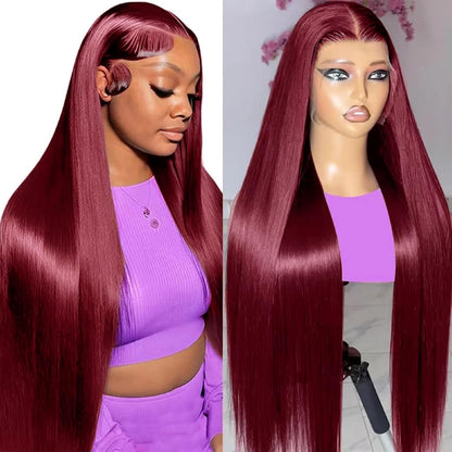 ⚡ Final Hours🌷💥Straight HD Transparent Lace Front Wigs Human Hair