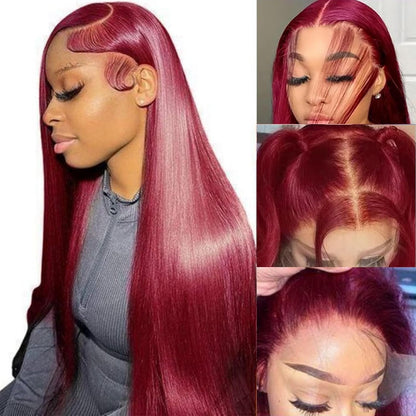 ⚡ Final Hours🌷💥Straight HD Transparent Lace Front Wigs Human Hair