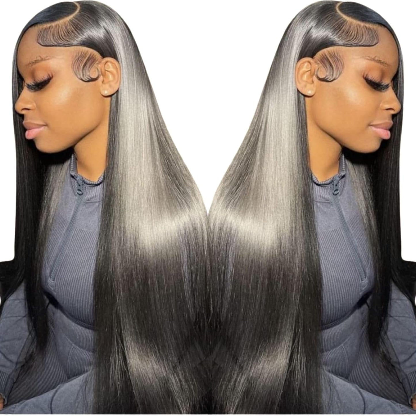 ⚡ Final Hours🌷💥Straight HD Transparent Lace Front Wigs Human Hair