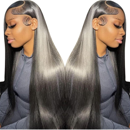 ⚡ Final Hours🌷💥Straight HD Transparent Lace Front Wigs Human Hair