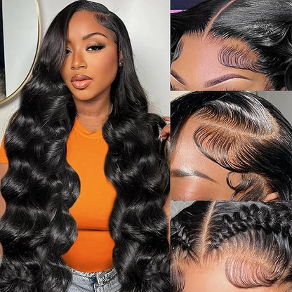 ⚡ Final Hours🌷💥Straight HD Transparent Lace Front Wigs Human Hair